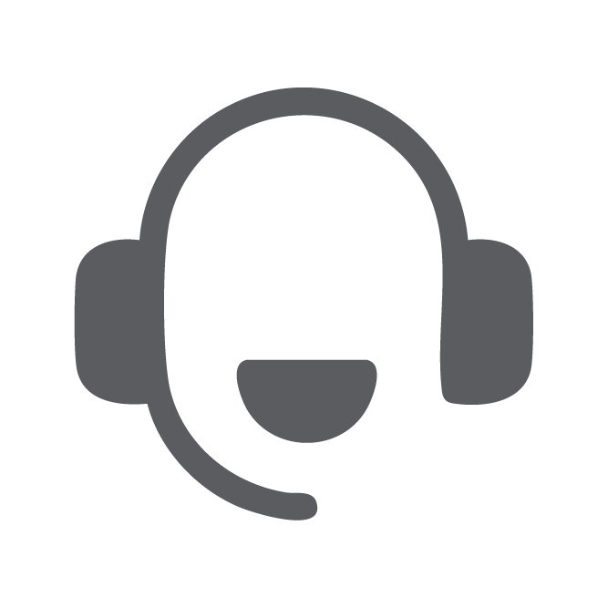 icoon van de klantenservice