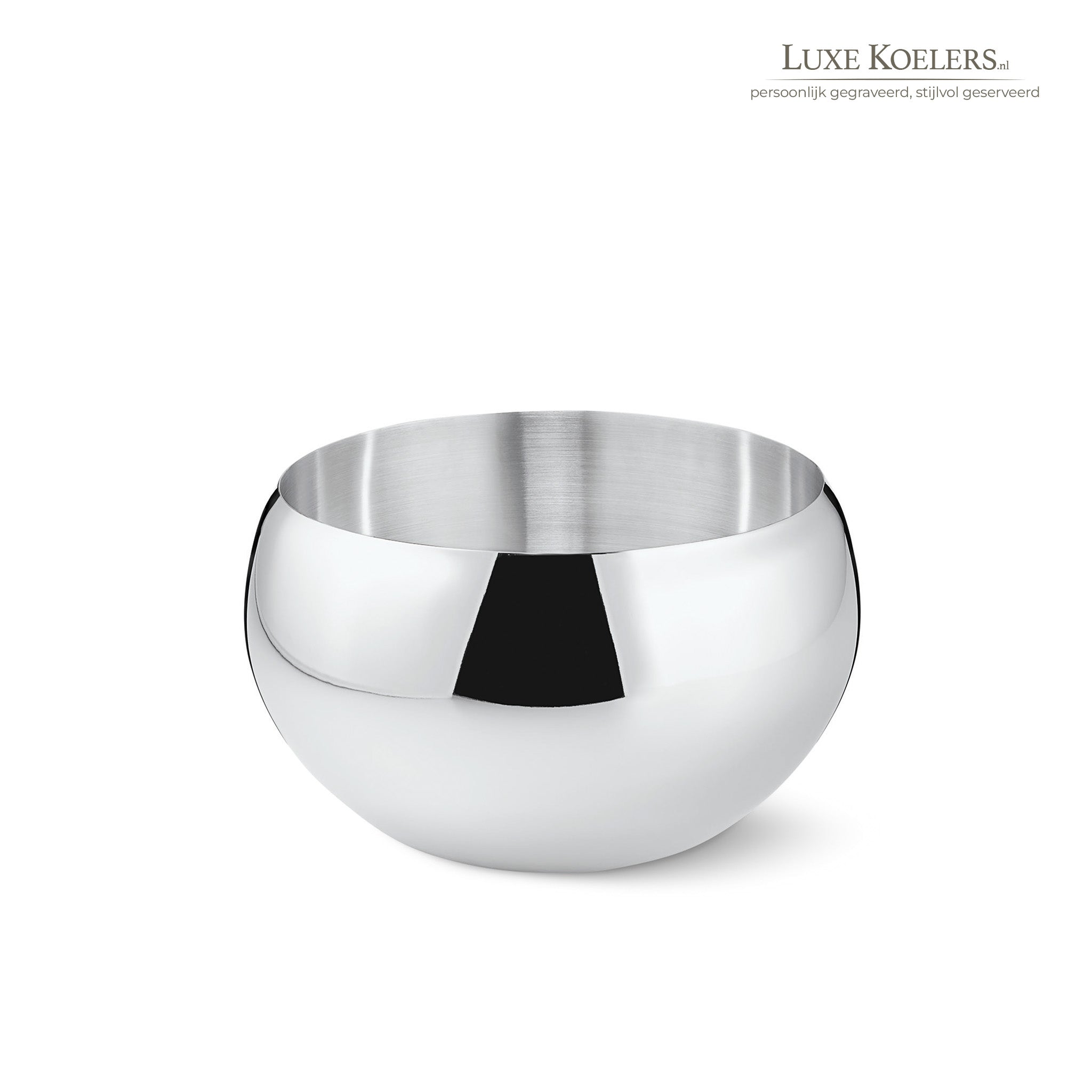 ronde koeler witte achtergond