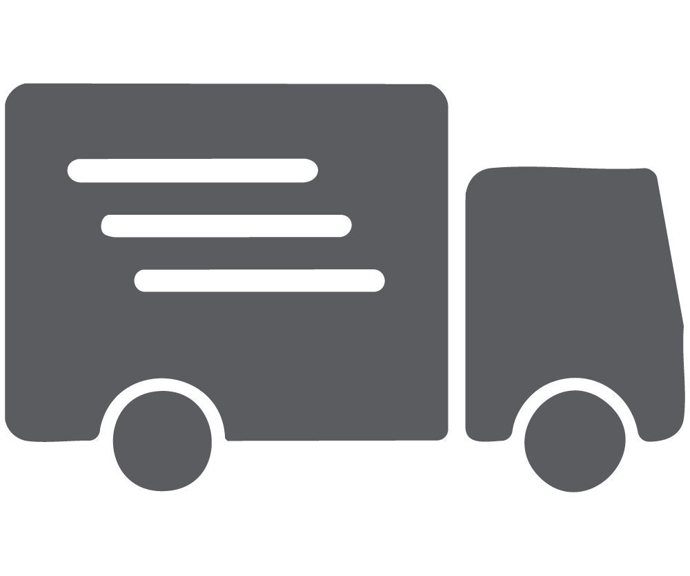 icoon verzending. vrachtwagen