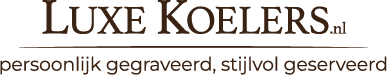 bruin luxekoelers logo op doorzichtige achtergrond